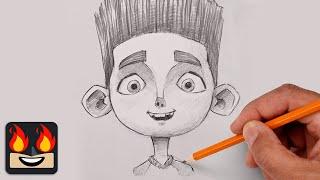 How To Draw Paranorman  Sketch Tutorial