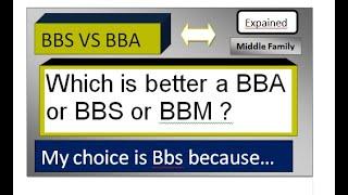 BBS Vs BBA in 2079\2022 ll Explained in Nepali ll