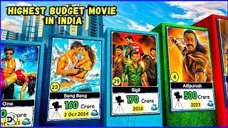 Highest budget Movie in India  3d comparison