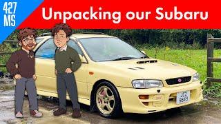 Lets unpack our Gran Turismo Subaru  427 Motorsports VLOG