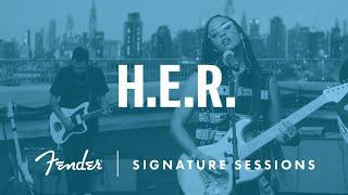 H.E.R.  Fender Signature Sessions  Fender