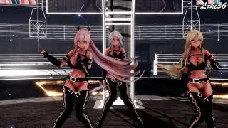 MMD Luke36 Haku Lily Luka - Hurly Burly  Perfume