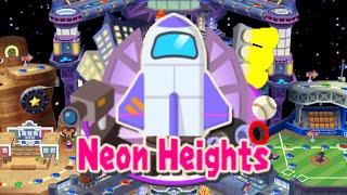 Mario Party 7 - Neon Heights 50 TURNS INTENSE