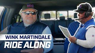 Ride Along With Wink Martindale  Its fun coming to work every day  New York Giants