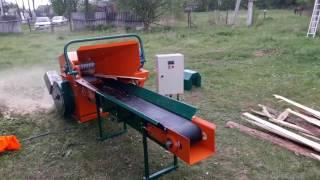 Дробилка измельчитель древесины и древесных отходов. Wood chipper crusher chopper shredder.