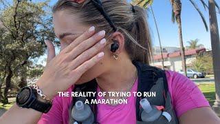 RUN 35KM WITH ME  Reality of training for a marathon and all about my running journey so far