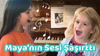 Mayanın Sesi Şaşırttı - Aslı Şarkı Söyledi  Bizim Aile