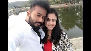 Vj manimegalai LATEST dubsmash with her husband Hussain