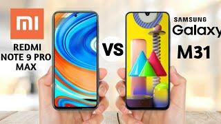 Redmi Note 9 Pro Max vs Samsung Galaxy M31 Full Comparison  Technical Gyan Zone 