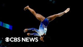 Simone Biles fails to medal in beam final gets silver in floor routine at Olympics