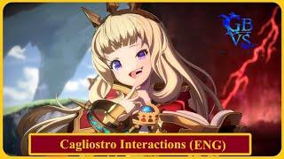Granblue Fantasy Versus Rising Cagliostro Interactions English