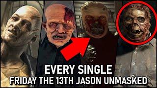 Every Single Jason Unmasked and Compared in the Friday the 13th Game and the Movies