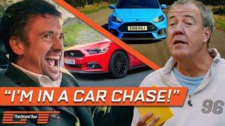 Jeremy Clarkson VS Richard Hammond The Mustang VS The Ford Focus  The Grand Tour