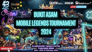 Semi Final dan Grand Final Bukit Asam Mobile Legends Tournament 2024