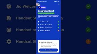 Handset 5g settings not enabled Jio  check your 5g settings Jio 