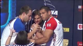Ivan Matyushenko vs not real Levan Saginashvili WAF 2013 110kg