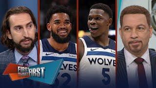 Timberwolves attempting to rewrite history in Nick’s Playoff Tiers  NBA  FIRST THINGS FIRST