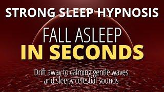 Strong Deep Sleep Hypnosis to Fall Asleep Fast  Dark Screen Experience