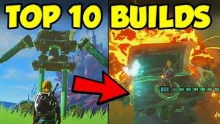 SOMEONE MADE A MECH?? TOP 10 UNBELEIVABLE TEARS OF THE KINGDOM BUILDS