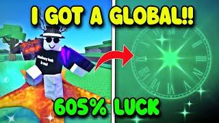 USING THE RAGNAROKER DEVICE FOR 15 HOURS IN ROBLOX SOLS RNG AND GETTING A GLOBAL