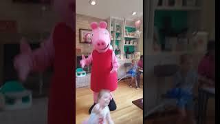 hire a cartoon character for a birthday party houston pig peppa mascot costumed 1