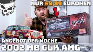 Tamico Angebot der Woche Tamiya MB AMG CLK 2002 TT02 Unboxing plus Tuning für Stock Klasse Euro Cup