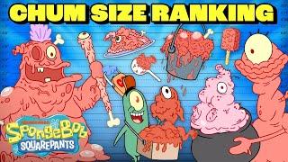 Every Item on the Chum Bucket Menu Ranked By SIZE SpongeBob