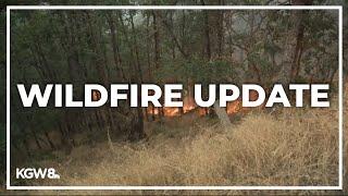 Wildfire near Mosier burns 700 acres