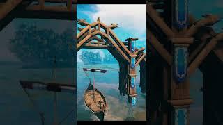 Valheim Epic Bridge Build #valheim #valheimgame #valheimbuilding