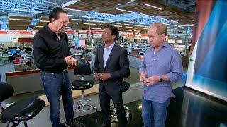 Feature interview with magicians Penn & Teller with Ian Hanomansing