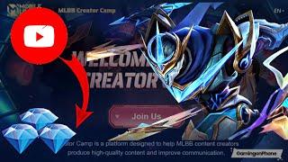 How to join MLBB Creator Camp in Youtube
