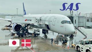 SAS A350 Economy Class  TOKYO to COPENHAGEN  Full Flight Experience