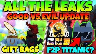 NEW WORLD TITANICS GIFT BAGS EXCLUSIVE EGG AND MUCH MORE Pet Simulator 99 ALL THE LEAKS