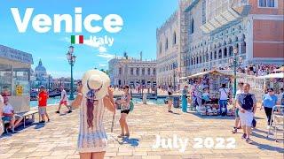 Venice Italy   July 2022 - 4K60fps HDR Walking Tour