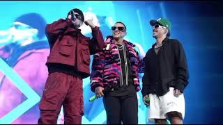 Yandel & Feid Le Dedican Emotivo Mensaje A Daddy Yankee Desde La Meta Choliseo De P.R #2023