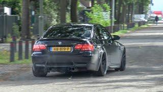 BMW M3 E92 with Supersprint Exhaust - Start Up Revs Accelerations Powerslide