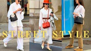 Milan Street Style Moments•Trendy Looks and Outfit Ideas•How to Dress Like an Italian Fashionista