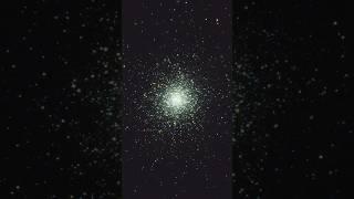 M13 star cluster through an 11” telescope #m13 #starcluster #space #telescope