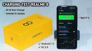 Charging Test  Realme 8 30W Dart Charge  Setelah Update Android 12 UI 3.0