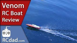 FAST and Tiny RC Boat - Venom UDI001 Review