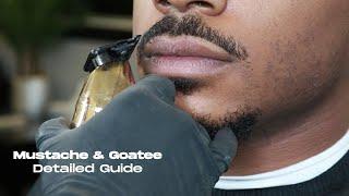 How to cut Mustache & Goatee - Detail Tutorial
