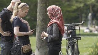 Müslüman kadının sosyal deneyi Hollandalıları şaşırttı