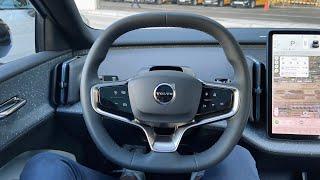 VOLVO EX30 - Driving footage POV in Barcelona