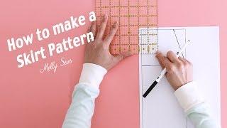 How to Make a Skirt Pattern - Draft a Skirt Block or Skirt Sloper