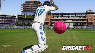 The Beauty of SWING Bowling at Lords 1st Ever Pink Ball Test - Cricket 24 Max Swing Sliders