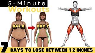 5 MINUTE MOMMY MAKEOVER ARMS + ABS + THIGHS + GLUTES  ANYONE CAN DO