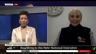 Reactions to New National Executive  Its a bloated Cabinet Leigh-Ann Mathys