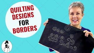 Easy Free Motion Quilting Designs for Borders