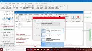 Outlook Creating a Shared Calendar