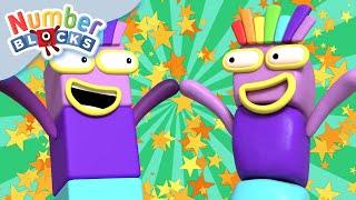 @Numberblocks- Make Your Own Number Seven  Numberblocks Crafts  Play-Doh